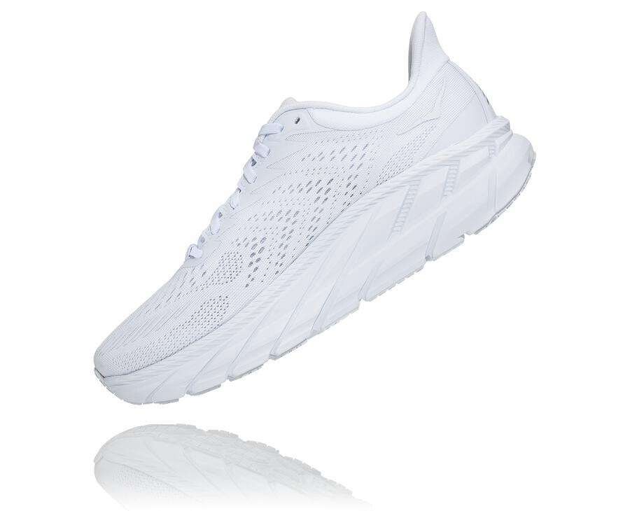 Hoka One One Løbesko Herre - Clifton 7 - Hvide - 520894IDS